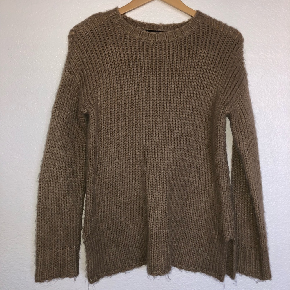 Tan sweater